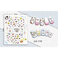 3D Nail Stickers - CA-114